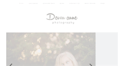 Desktop Screenshot of devonannephotography.com